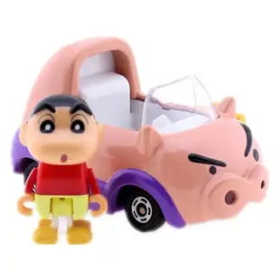 ☆勳寶玩具舖【現貨】TAKARA TOMY 多美小汽車 DREAM TOMICA RIDE ON 騎乘 R06 蠟筆小新 肥嘟嘟左衛門 小汽車