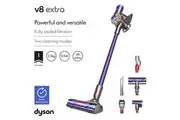 Dyson Refurbished V8 Extra stick vacuum (Silver/Purple)