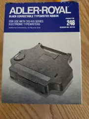 Adler Royal IBM Black Correctable Typewriter Ribbon 246 Electronic 310/410