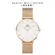 Daniel Wellington 手錶 Petite 36mm米蘭金屬錶-三色選(DW00100305 DW00100306 DW00100346)/ 玫瑰金