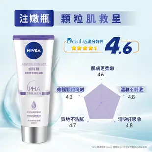 (加碼贈體香噴霧-綠茶)(2入組)【NIVEA 妮維雅】煥膚柔嫩/緊緻彈潤/淨白透亮奇肌雙管精萃凝乳200ml