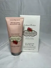Crabtree & Evelyn Pomegranate Argan Grapeseed Oil Hand Therapy 3.5 oz