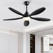 52 inch Outdoor Ceiling Fans with Lights and Remote, 6 Speeds, Silent DC Reve...