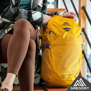 【Gregory】20L NANO 多功能 背包 日用包 登山包 筆電包 後背包 水袋包(科技黑 亮海軍藍 曜石黑 蜂黃)