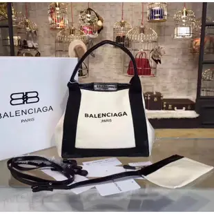 《Amanda精品》現貨在台 全新 保證真品 缺貨款Balenciaga帆布包 cabas 黃金XS號 Melody