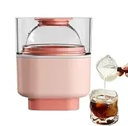 Rrlihjgu Ice Ball Mold,Round Ice Hockey Machine Mold | Multi-Purpose Cooking Supplies for Work Area, Drink Shops, Picnic, Home, Parties, and Bars