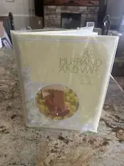 Vintage 1978 Gibson As Husband & Wife Wedding Memory Record Book