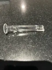 Hand Blown Glass Tobacco Herb Smoking Pipe Handmade Reusable