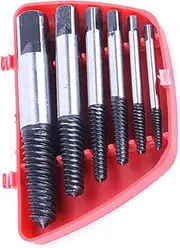 6Pcs/Set Screw ctor Ser ed Thread Head Broken Damaged Screw Bolt Remover Tools Multicolor 6Pcs