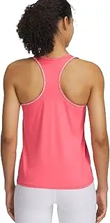 [Under Armour] Women's Tech Knockout Tank Vest, Super Pink/White, XL
