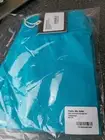 Maxomorra Solid Turquoise Rib Pants Organic Cotton Scandi Joggers 5-6 years