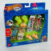 Hot Wheels Skate Tony Hawk Tricked Out Pack Exclusive Board & Shoes NIB
