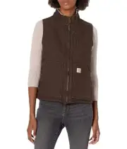 Woman's Coats & Outerwear Carhartt OV277 Sherpa Lined Mock Neck Vest