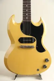 Gibson Custom Shop Murphy Lab 1963 SG Junior TV Yellow Ultra Light Aged Lightnin