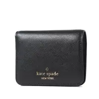 在飛比找森森購物網優惠-KATE SPADE Madison 防刮對開釦式短夾-黑色