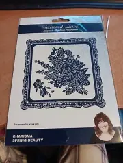 CUTTING DIES FOR SCRAPBOOKING NEW TATTERED LACE (1631) SPRING BEAUTY