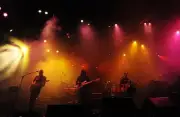 Umphrey's McGee perform at Day 3 of the 2009 Rothbury Music Festiv- Old Photo