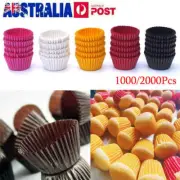 1000-2000Pc Mini Chocalate Paper Liners Kitchen Baking Muffin Cake Cupcake Cases