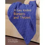 20 EASY KNITTED BLANKETS AND THROWS