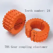 1PCS New 7HS Split Type Rubber Sleeve Coupling Element 110*64.5*55.6mm 24 Teeth
