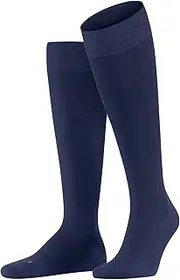 [FALKE] Lufthansa Travel & Comfort Men's Energizing Wool Knee-High Socks Breathable Climate-Regulating Odour-Neutralising Thin Strong Compression Improved Blood Circulation Warm 1 Pair
