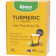 Kintra Foods Turmeric Blend Tea Bags 25 Pack