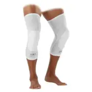 McDavid Hex HEX FORCE Compression Leg Sleeves WHITE Pair *Choose Size*