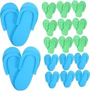 Hotel Guest Shoes Pack Disposable Slippers Anti-slip Eva Material Lightweight Portable for Salon Random