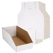 Garage Storage Bins, Pack of 35 Cardboard Shelf Organizer Bins 12x6x4.5inch P...