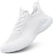 [Luogoks] Men's Walking Shoes Lightweight Casual Working Jogging Outdoor Shoe Fashion Sports Athletic Shoes