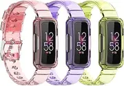 ECSEM intended for Fitbit Ace 3 Bands intended for Kids Bracelets Quick Release Wrist Band Adjustable Strap Band intended for Fitbit Ace 3 intended for Kids Boys Girls