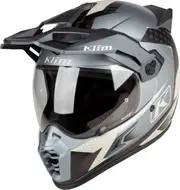 Klim Krios Pro Charger, adventure helmet , color: Matt Grey/Light Grey/Dark Grey , size: XXL