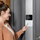 Video Doorbell Camera Wireless No Subscription With 4.3 Inch IPS Screen Hi New