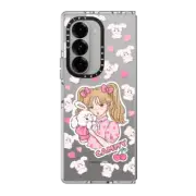 Galaxy Z Fold6 Clear Case cammy & girl