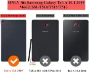 A 10.1 Case Case for Samsung Galaxy Tab A 10.1 Tablet 2019 (SM-T510 Galaxy Tab A