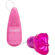 CalExotics Clit Kisser™ Purple Tongue Flickering Oral Stimulation Vibrator - Mod