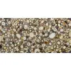 Marble Resin Coffee Table Top Yellow Agate Sofa Side Table for Hallway Decor