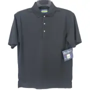 Ben Hogan Men's Size S (34-36) Performance Black Polo Shirt NEW w/TAGS
