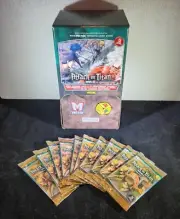 Attack on Titan Trading Card Game TCG - Gravity Box with 10 Sealed Packs