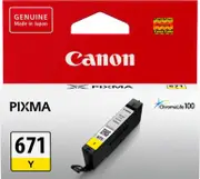 Canon CLI671 Yellow Ink Cartridge (Original)