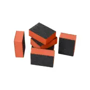 1500 x Buffer 2 Way Mini Sanding Nail Manicure Pedicure Orange Black 100/100