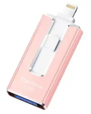 MFi Certified 256GB Flash Drive for iPhone iPad, Photo Stick for External Mem...