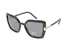 Prada Sunglasses Women's Butterfly Shape PR09WS-1AB5Z1 Black Polarized Lens 54mm