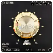 HIFI Stereo 2.0Channel Bluetooth 5.1 Digital Audio Amplifier Board AUX LED 9-24V