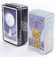 Atesswy lunalapin Tarot in a tin