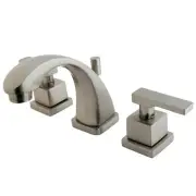 Kingston Brass KS494.QLL Executive 1.2 GPM Widespread Bathroom - Nickel