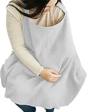 Nursing Breastfeeding Cover - Nursing Covers for Women | Soft Cover with Adjustable Ring | Secure Privacy Accessories for Pumping, Caring, Travel, and Mate