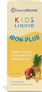 Henry Blooms Kids Liquid Iron Plus 100 mL Oral Liquid