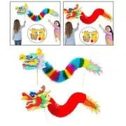 Chinese Paper Dragon Chinese New Year Dragon Garland for New Year Toddlers