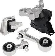 JDMON 4Pcs Engine Motor Mounts Transmission Mount Kit Replacement for 2006-2011 Honda Civic 1.8L Manual Trans Model Only Compatible with A4546, A4547, A4548, A4530